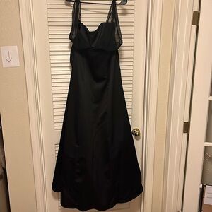 Black formal dress
